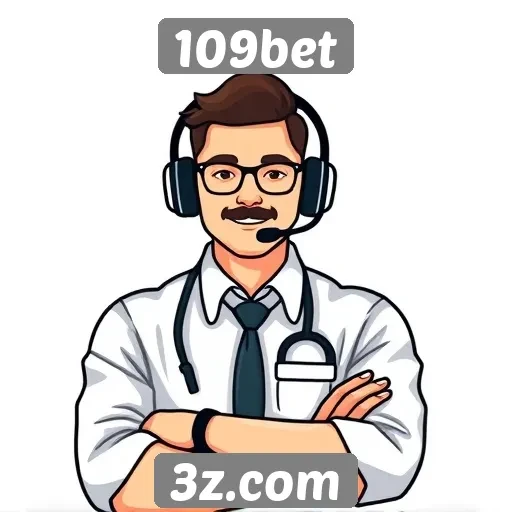 Atendimento ao cliente no site 109bet