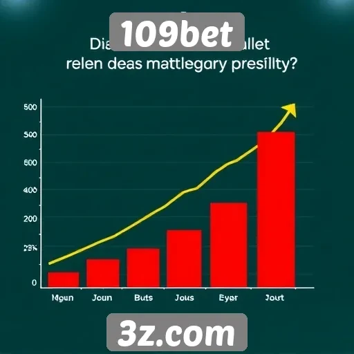 Estatísticas de crescimento do 109bet no mercado